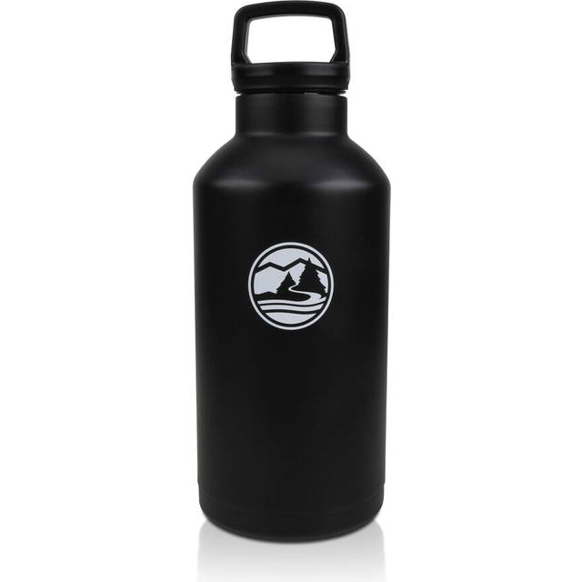 Tahoe Trails Water Bottle  64 oz  Black