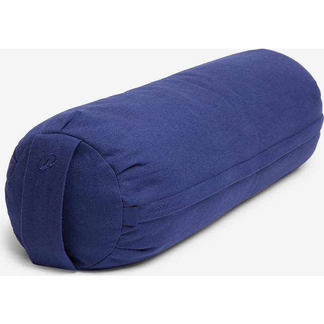 Yoga Spelt-filled Round Bolster - Dark Blue