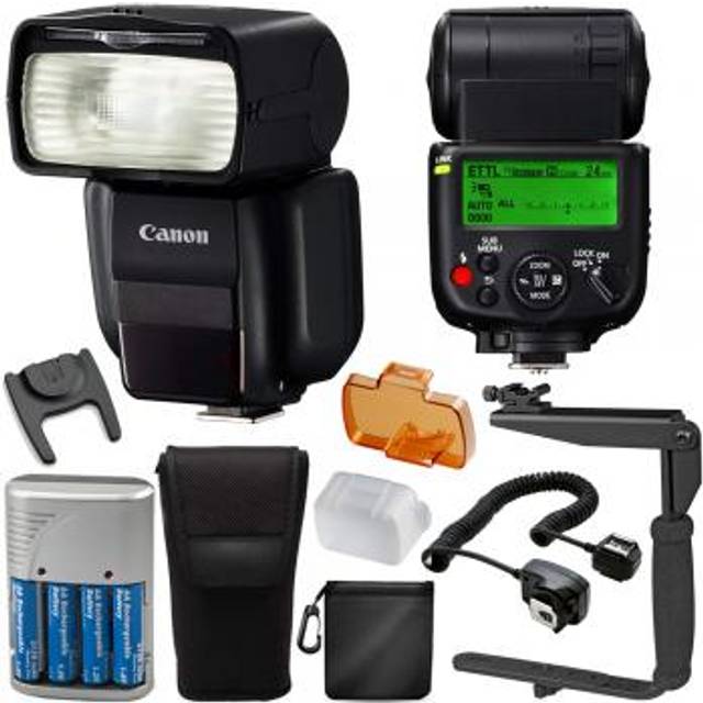 Canon Speedlite 430EX III-RT Flash - 0585C006 Must Have Bundle