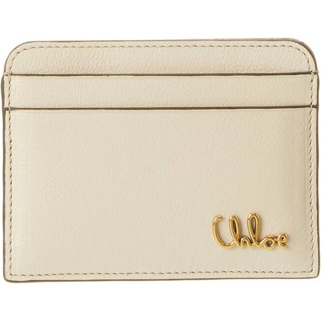 Chloé Logo Leather Card Case