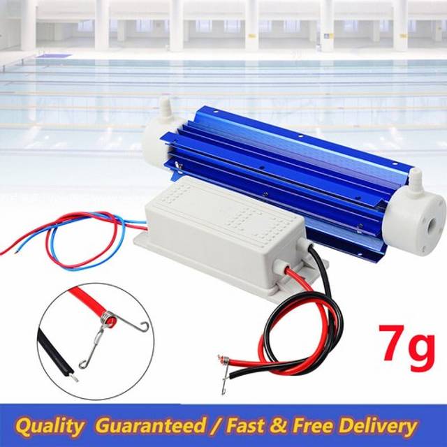 Ozone generator ozonator ionizer tube air purifier quartz tube+ power 220v 7g