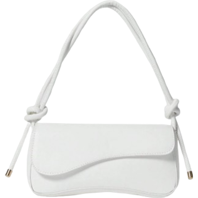 SHEIN Fashionable Solid Color Asymmetrical Flap Adjustable Shoulder Bag, Suitable For Shopping, Wallets, Shopping, Young Women, College Students, Newcomers,