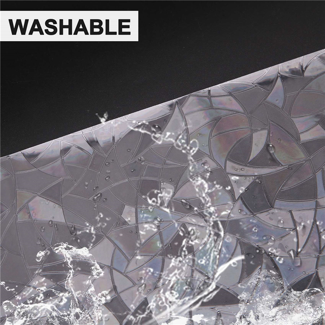 3D Window Film Rainbow Reflective Decorative Privacy Static Clings Glass Sticker