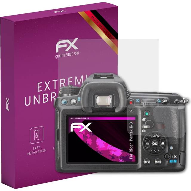 Atfolix Glass Protector For Ricoh Pentax K-3 9h Hybrid-glass