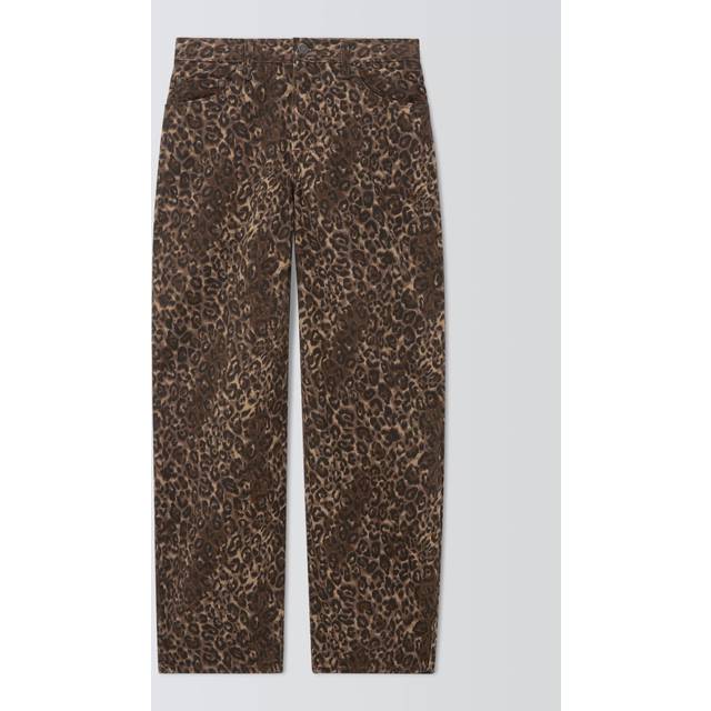 Levi's Animal Print Baggy Dad Jeans, Cat Eyes