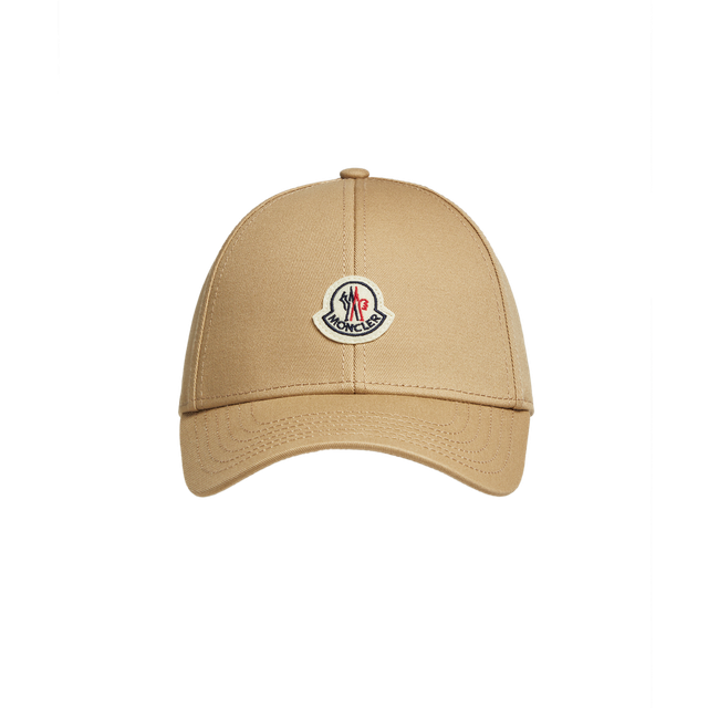 MONCLER COLLECTION Gabardine Baseball Cap, Men, Beige, Size: One size