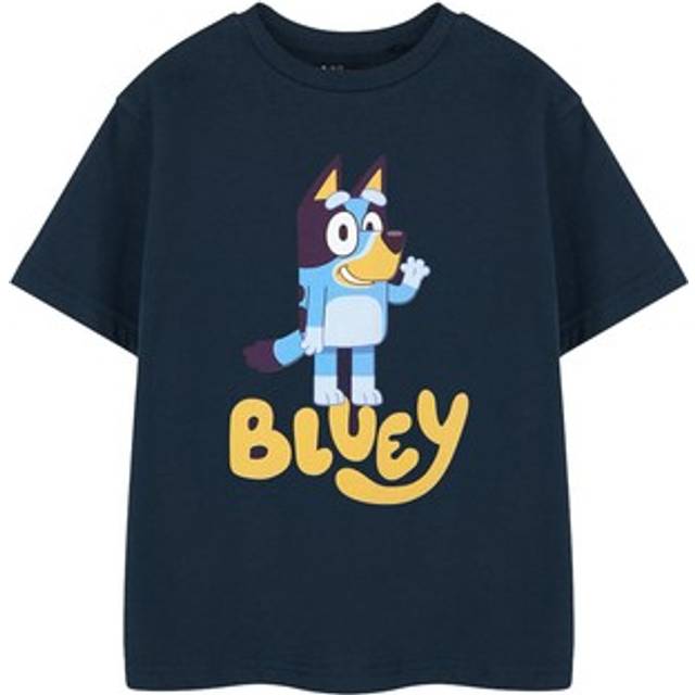 Bluey Childrens/Kids Character Short-Sleeved T-Shirt