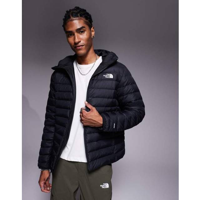 The North Face - Classic Down Hooded Jacket - Down jacket size L, black