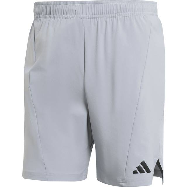 adidas Training – D4T – Grå, stickade shorts-Grå/a