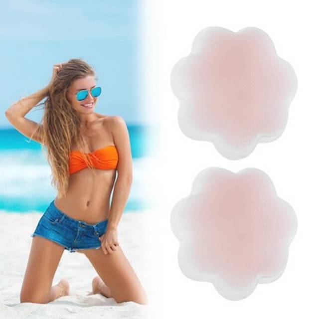 Ultra thin push up silicon adhesive invisible stick on bra nipple covers bre sg5