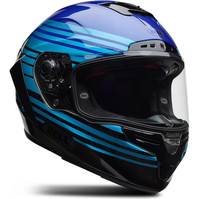 Bell Race Star DLX Flex Dash, full face helmet , color: Blue/Light Blue/Black , size: XL