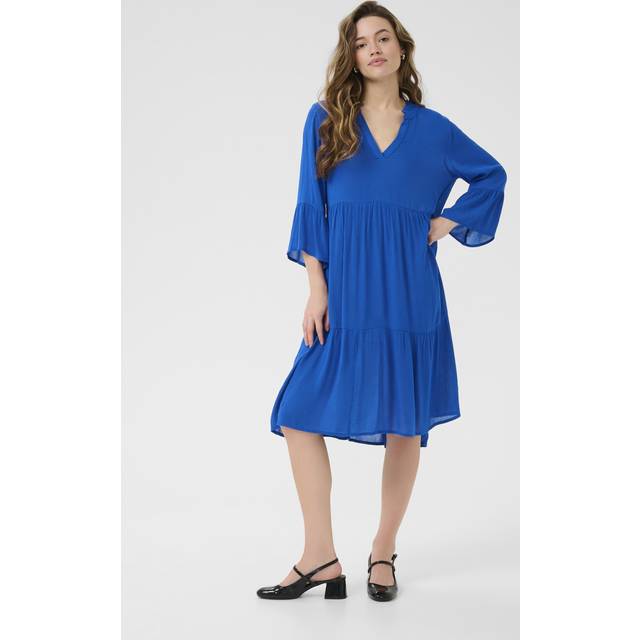 Women's dress KAFFE Marianah - Bleu