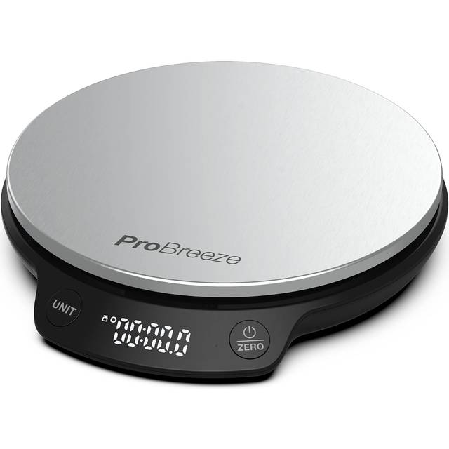 Pro breeze digital kitchen scales - precision measuring stainless steel