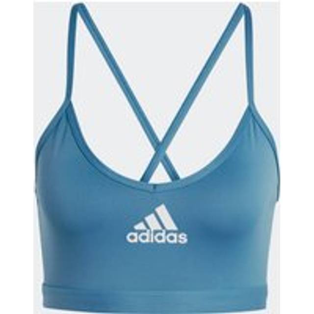 AeroReact Training Light-Support Bra - Craft Blue / White - M (A-C)