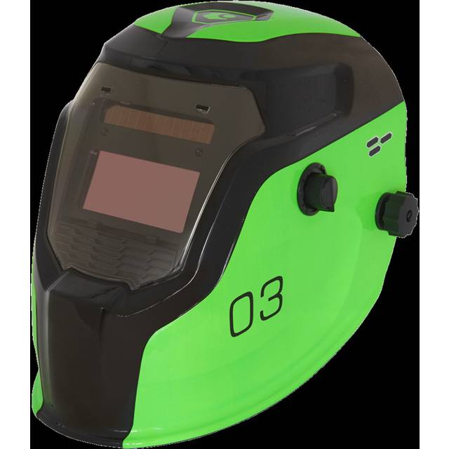 Sealey - PWH3 Auto Darkening Welding Helmet Shade 9-13 - Green
