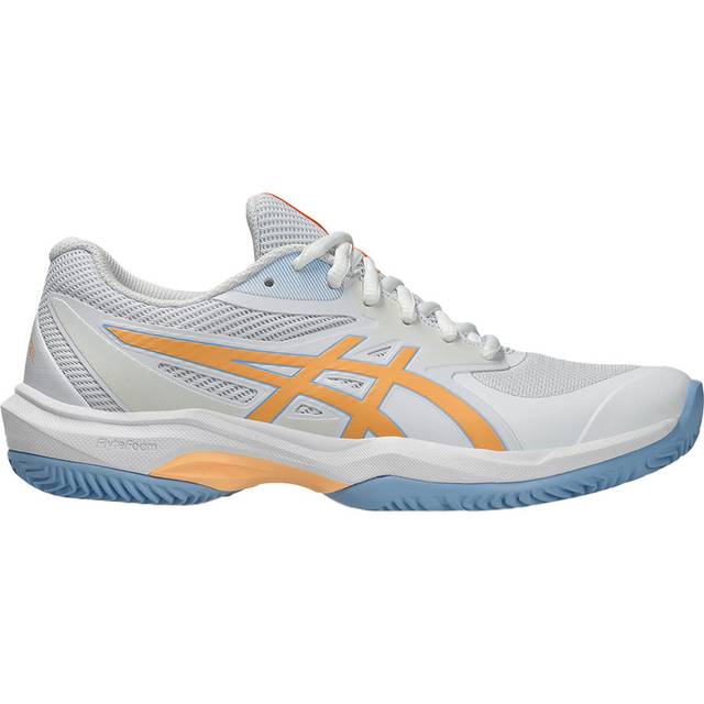 ASICS GAME FF Padel White/Orange W FW25 (Shoes) - Blanco
