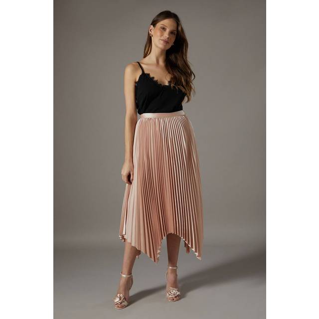 Coast pink midi skirt womens occasion skirts