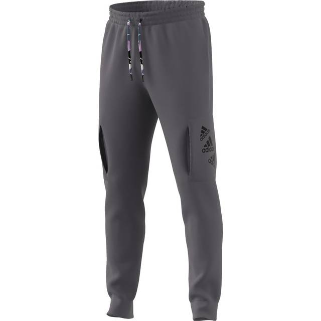 Adidas Mens Essentials BrandLove Fleece Jogger Size: Small, Colour: Grey