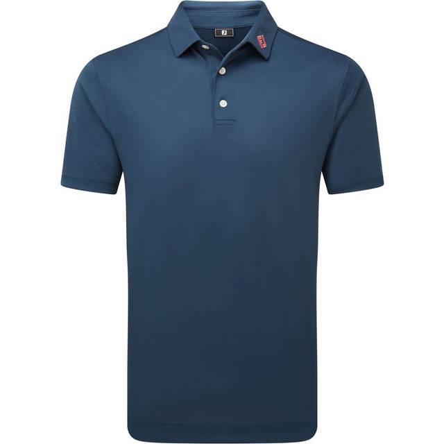 FOOTJOY 2025 STRETCH PIQUE SOLID GOLF POLO SHIRT 34077 - DARK DENIM - XL