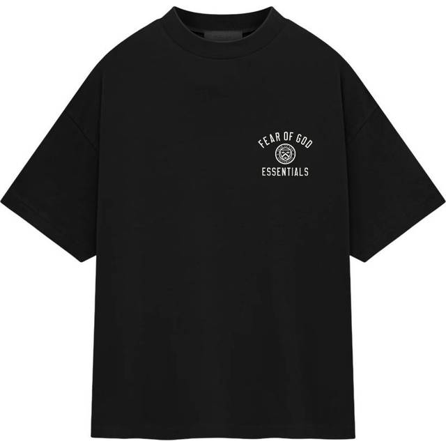FEAR OF GOD ESSENTIALS Small Logo T-Shirt - Black