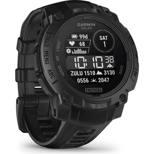 Instinct 3 Solar Tactical Edition 50mm - Svart