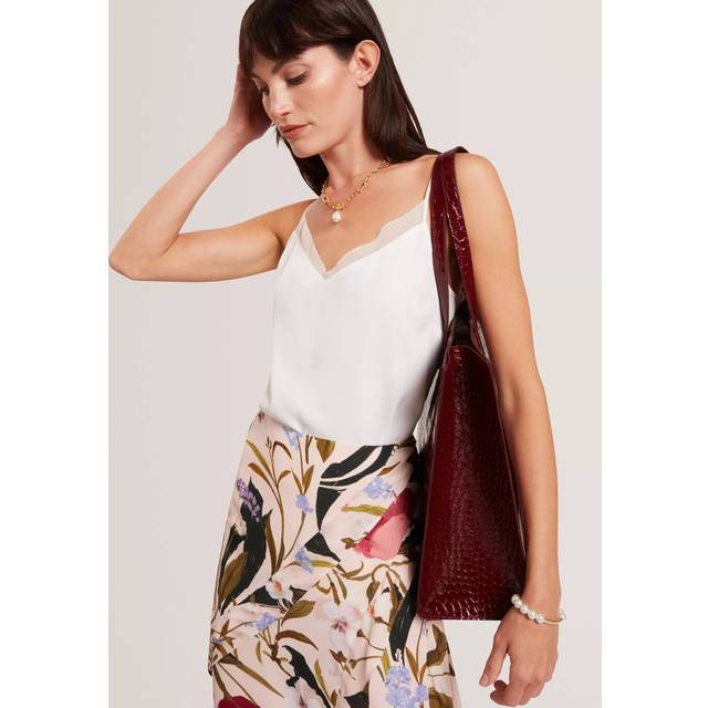 Ted Baker Chiffon Trim Cami Top