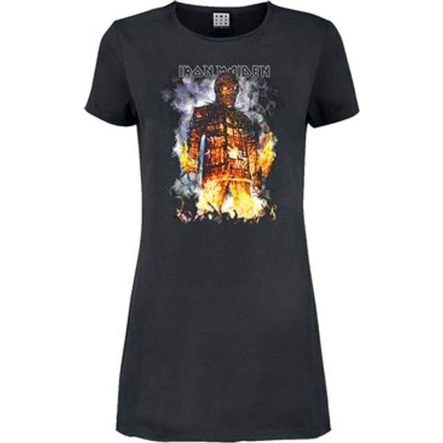 Amplified womens/ladies the wicker man iron maiden t-shirt dress gd2146