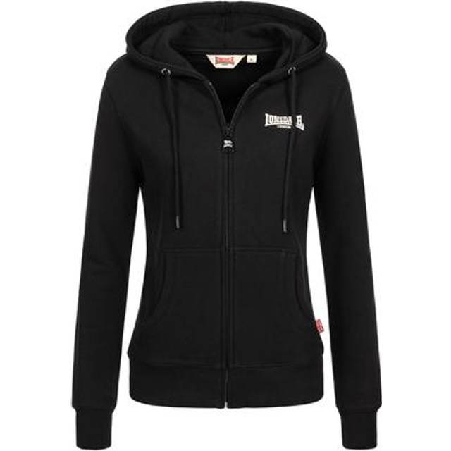 Women's zip-up hoodie Lonsdale Calder Vale - Noir