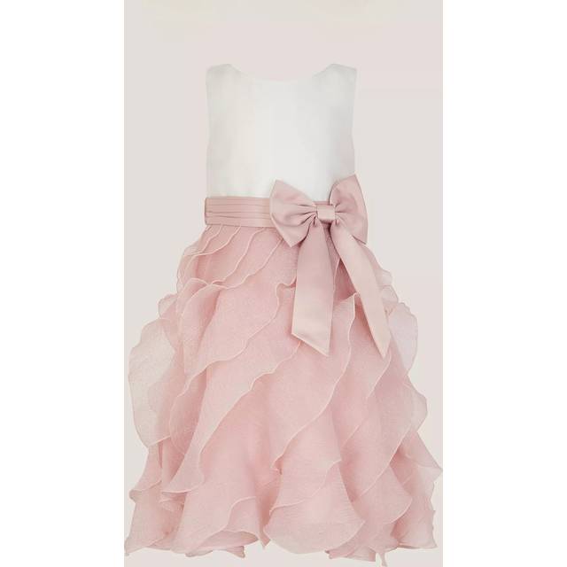 Monsoon Kids' Sleeveless Cancan Bow Midi Dress
