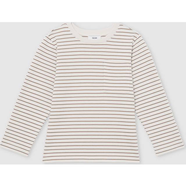 Reiss Kids' Kenny Stripe Long Sleeve T-Shirt