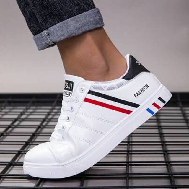 SHEIN Men&#39;s Classic Canvas Sneakers Casual Shoes, Breathable Flat Vulcanized Shoes, Summer New Versatile Student Skater Shoes, Korean Style, Work Oxfords, S