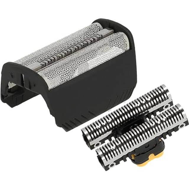 Combi-Pack Shaving Part compatible with Braun 5743, 5745, 5746, 7493, 7497, 7475, 7504 Electric Shaver, Foil + Blades, Black - Vhbw