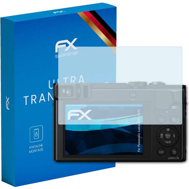 Atfolix 3x screen protector for panasonic lumix dmc-tz70 clear