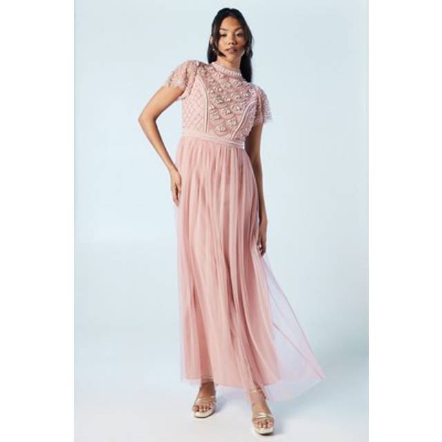 Coast antique rose a-line dress womens bridesmaids dresses