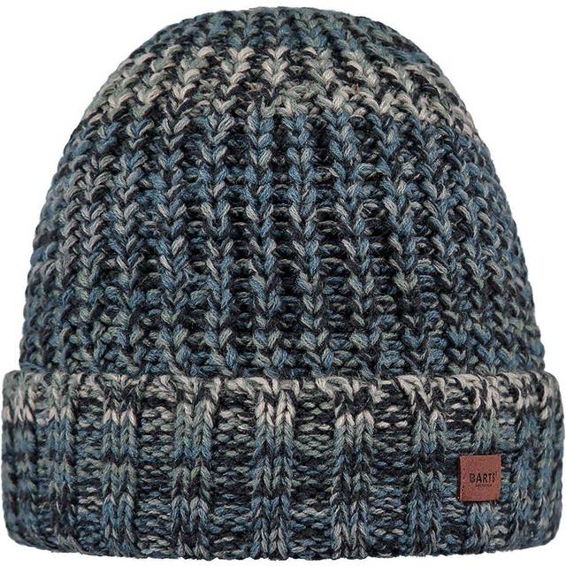 Men's Barts Mens Akotan Chunky Knit Cuffed Beanie Hat - Navy