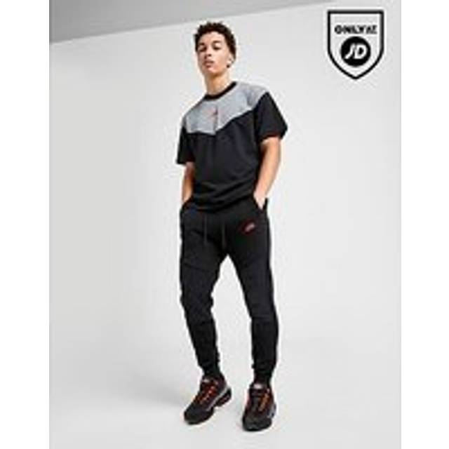 Nike Tech Men's Fleece Joggers - Black - Cotton/Polyester - L