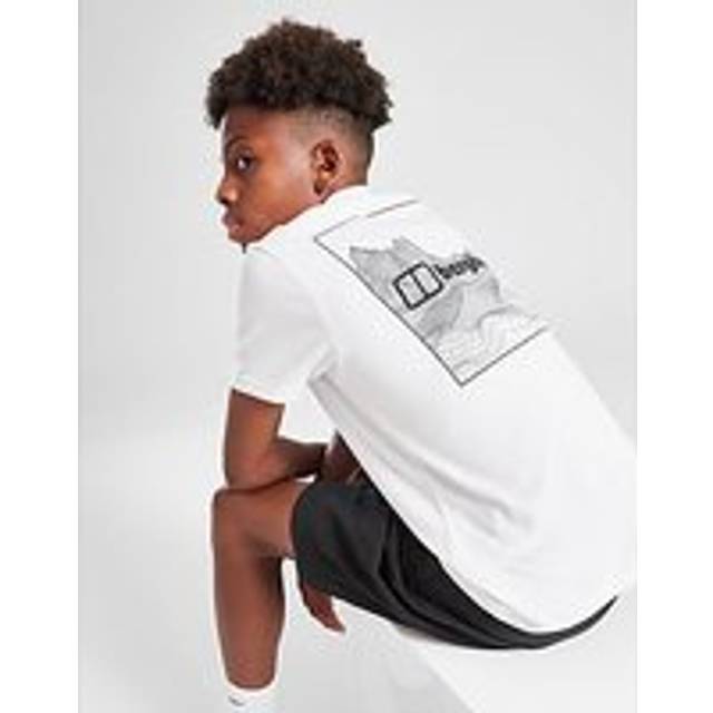 Berghaus Full Box Logo T-Shirt Junior - White - Kids - 14-15Y
