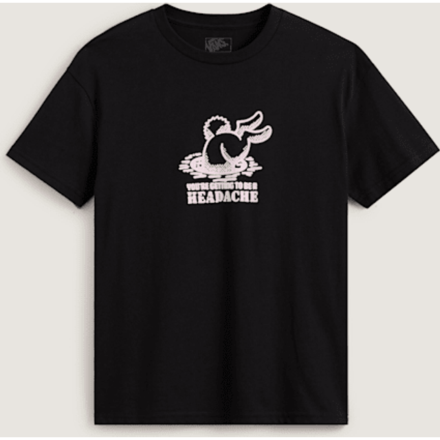 Vans - Down The Rabbit Hole T-Shirt, Woman, Black, Size: XXS