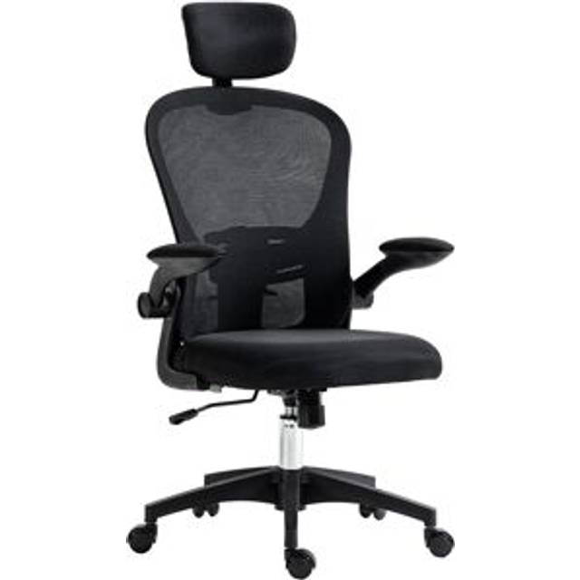 Foam Padding Office Chair - Black (62cm W X 64cm D)