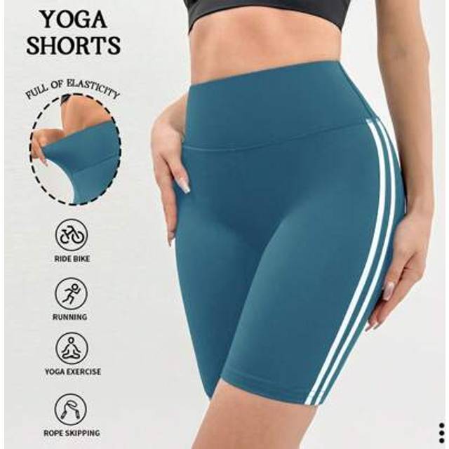 SHEIN 5-Inch Outdoor Cycling & Yoga Athletic Shorts Workout Short