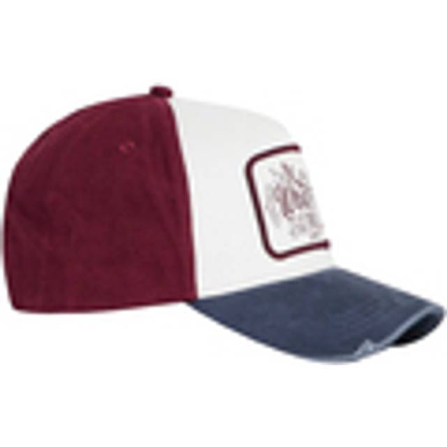 (One Size, Navy) Weird Fish Haywood Colour Block Baseball Cap