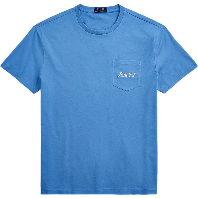 Polo Ralph Lauren Cotton Custom Slim Fit Polo Bear T-Shirt, Soft Royal Heather