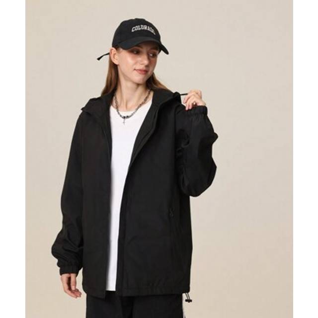 SHEIN Women&#39;s Plain Color Hooded Zip-Up Casual Windbreaker Jacket, Spring & Autumn