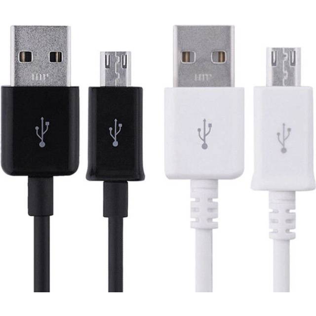 Micro usb cable charging data lead for samsung galaxy s3 s4 s5 s6 s7 black/white