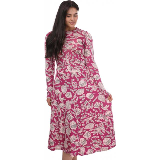 (10 UK, Pink) Ted Baker Womens/Ladies Aloria Skimming Midi Dress