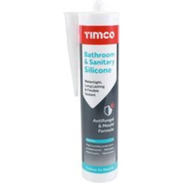 Timco bathroom silicone cart clr 300ml cartridge 1