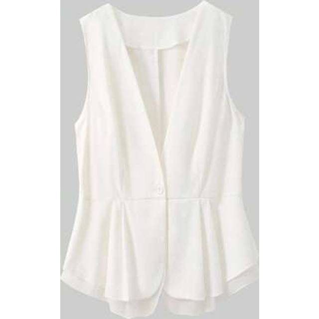 SHEIN New Casual Sleeveless Waistcoat Versatile Slim Fit Plus Size Women Vest Cardigan