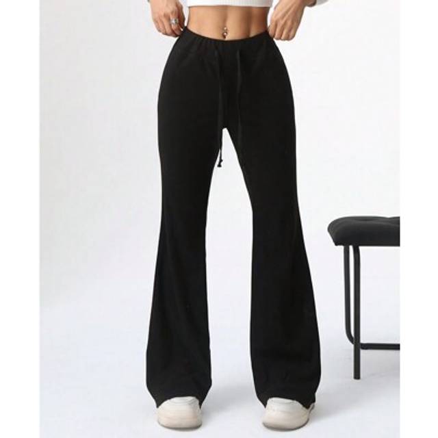 SHEIN Women&#39;s Solid Color Thermal Lined Warm Pants