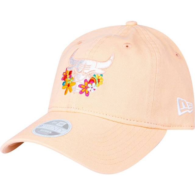 Casquette Femme New Era 9Twenty - NBA Chicago Bulls - Blanc - Pêche Fleurie - Printemps/Été
