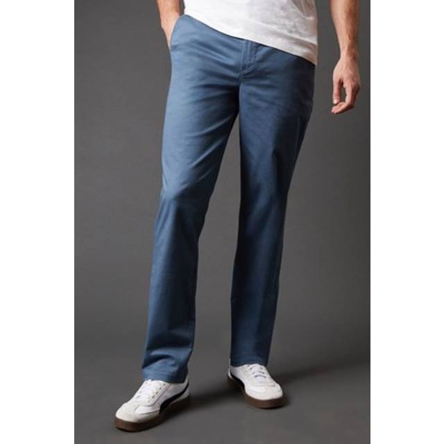 Burton mid blue chinos mens casual trousers